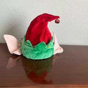 Whimsical Elf Hat Red and Green
